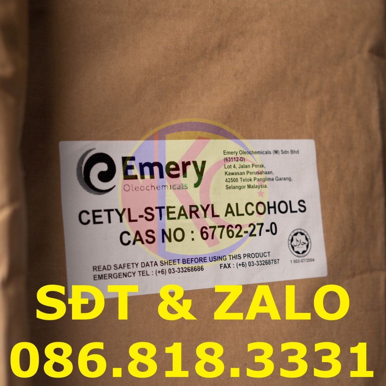  Cetyl-Stearyl Alcohol - Cetostearyl Alcohol Emery 