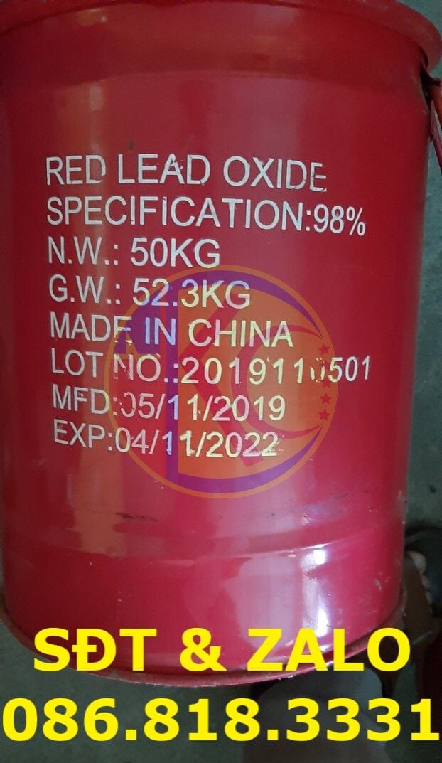  RED LEAD OXIDE - Chì Đỏ Oxit - Pb3O4 