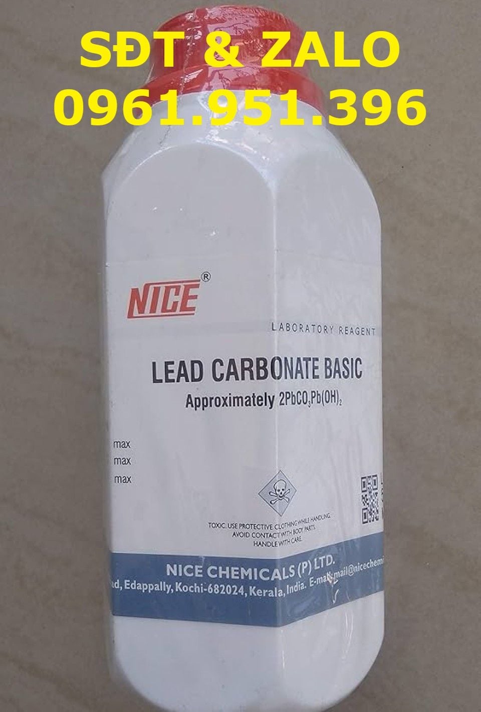  Basic Lead Carbonate - Chì trắng - 2PbCO3.Pb(OH)2 
