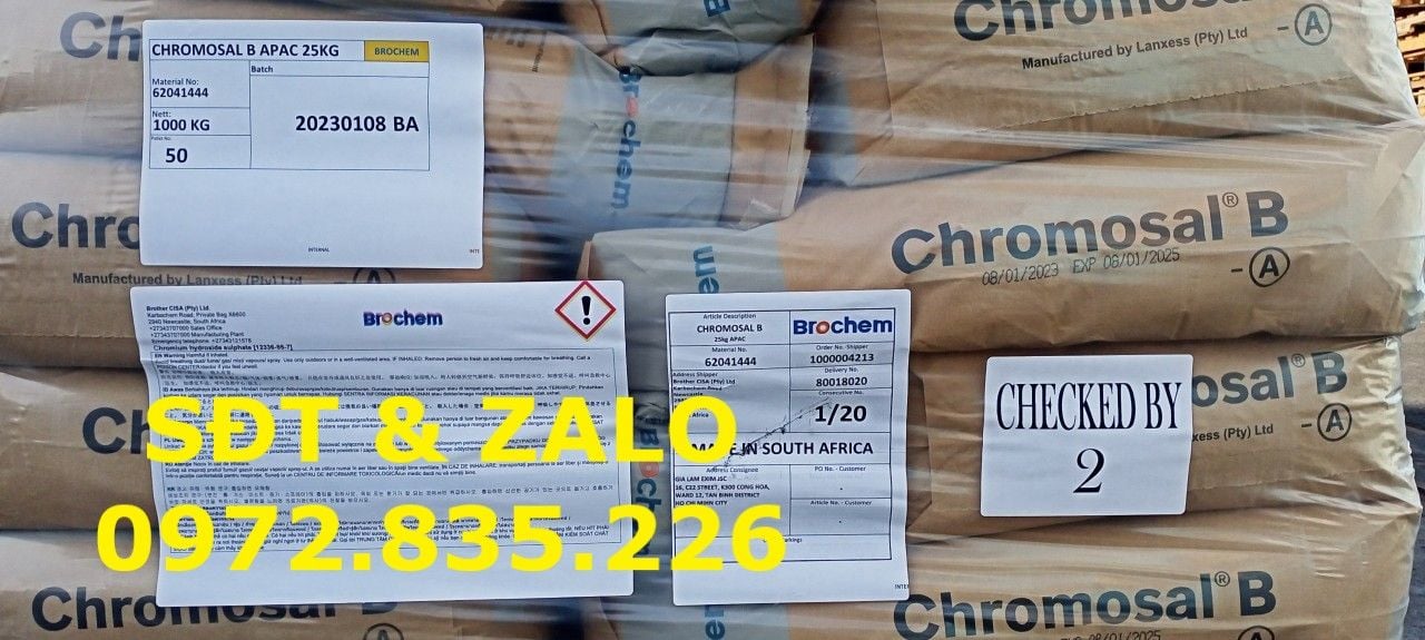  Chromosal B – Chromium sulphate – Cr4(SO4)5(OH)2 