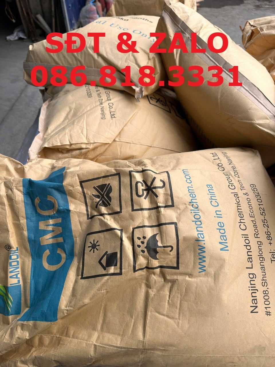  Sodium CarboxyMethyl Cellulose - CMC - Chất tạo đặc, nhũ hóa 