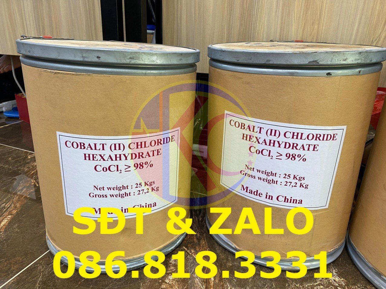  Cobalt Chloride - Coban Clorua - CoCl2 