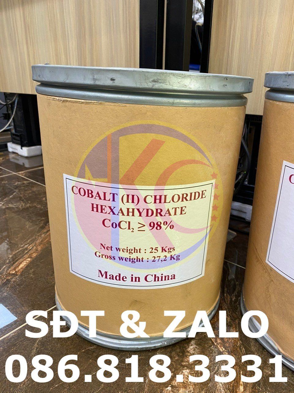  Cobalt Chloride - Coban Clorua - CoCl2 