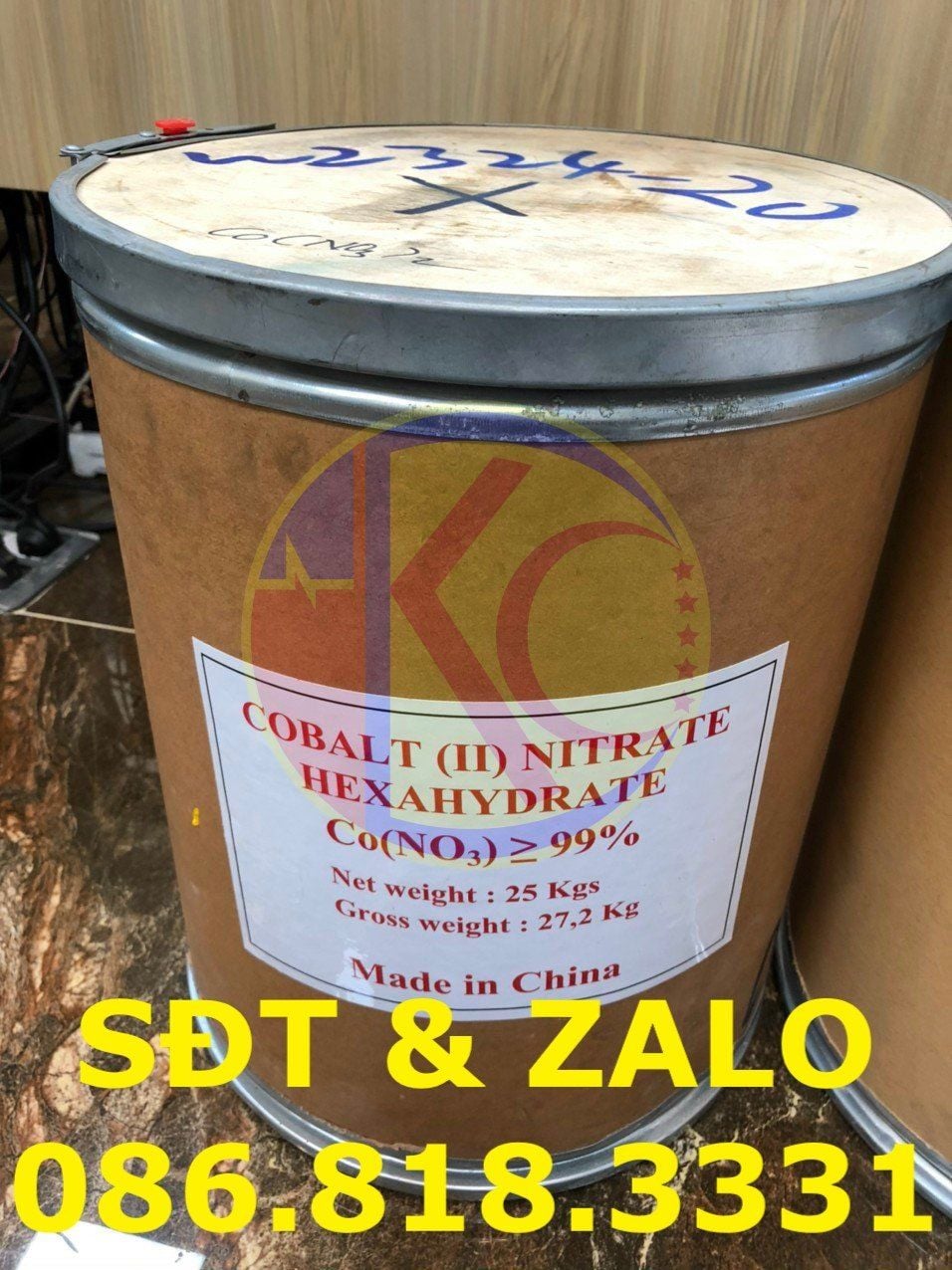  Cobalt Nitrate - Coban Nitrat - Co(NO3)2 