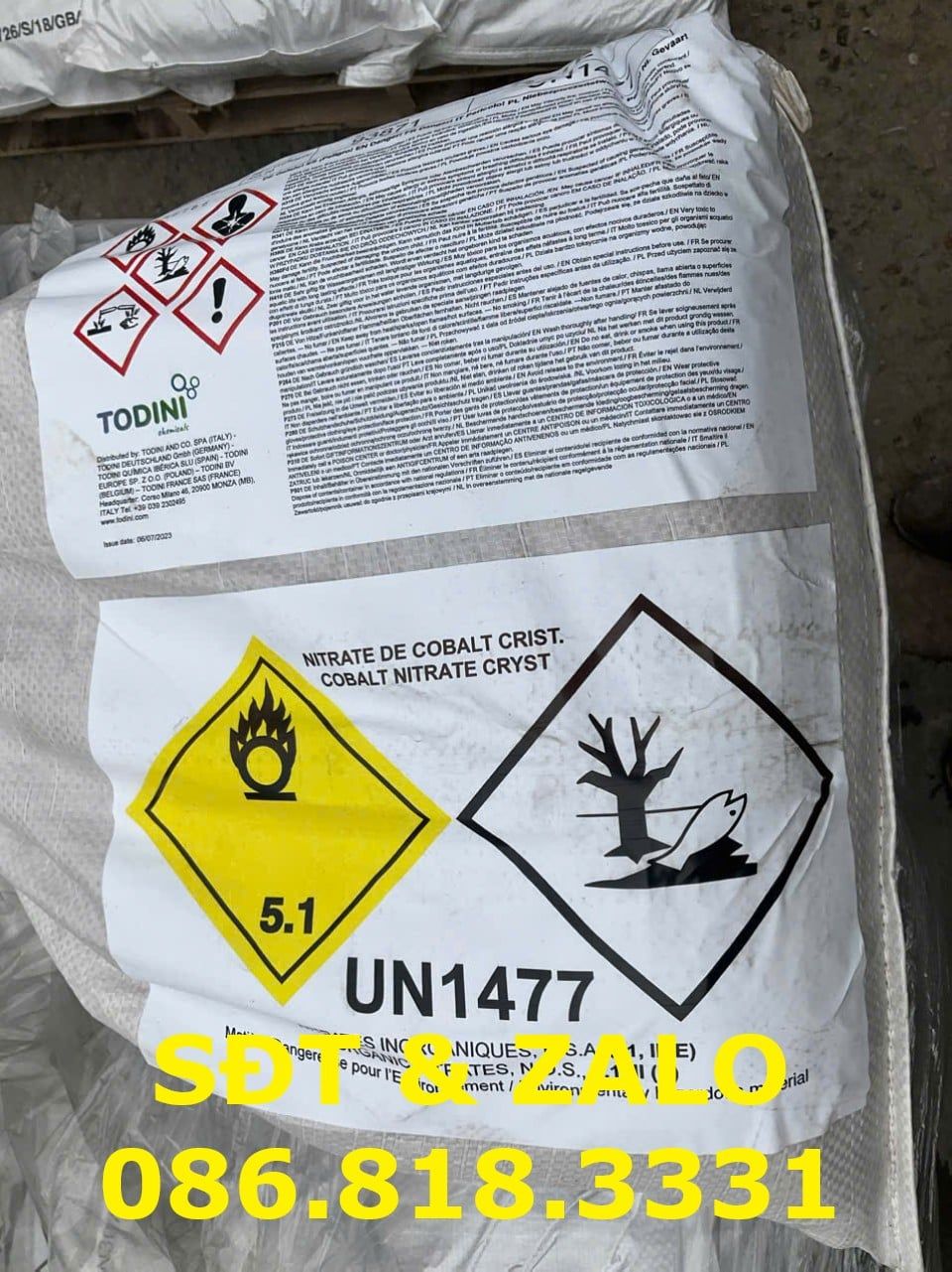  Cobalt Nitrate - Co(NO3)2 (hãng Todini - Đức) 