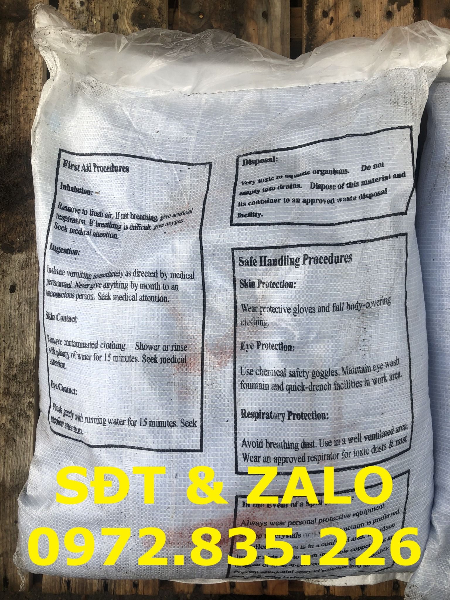  Đồng Sunphat - Copper Sulphate - CuSO4.5H2O 