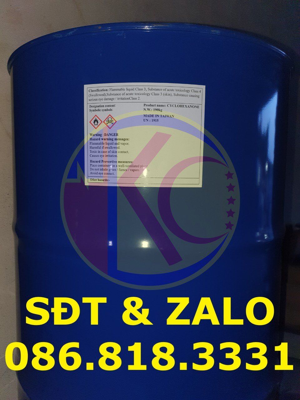  Dung Môi Cyclohexanone (CYC) - Dầu Ông Già 