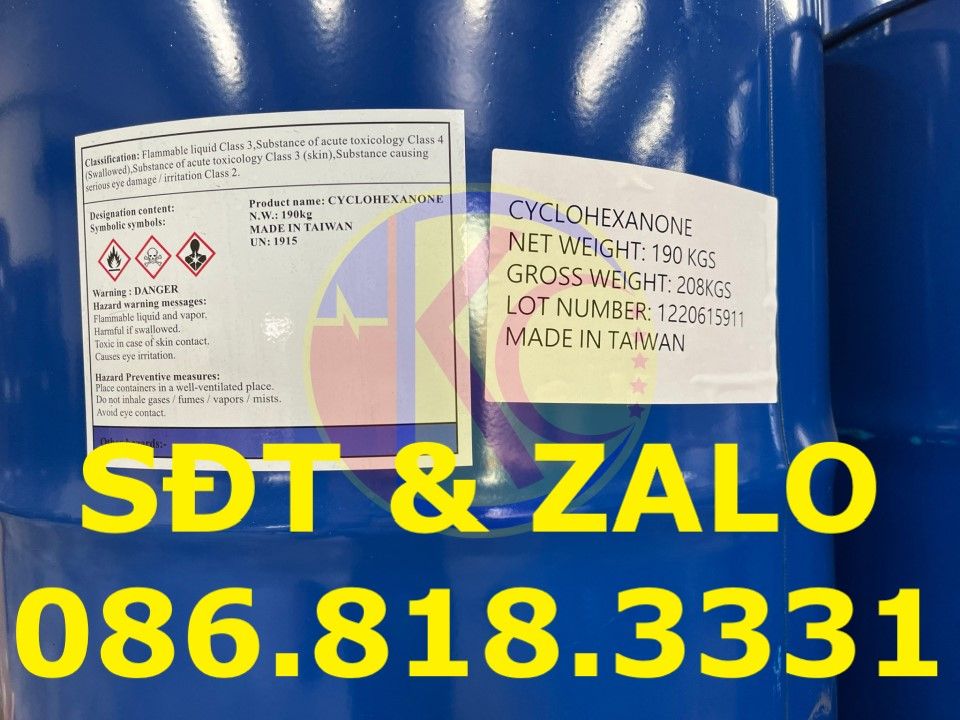  Dung Môi Cyclohexanone (CYC) - Dầu Ông Già 