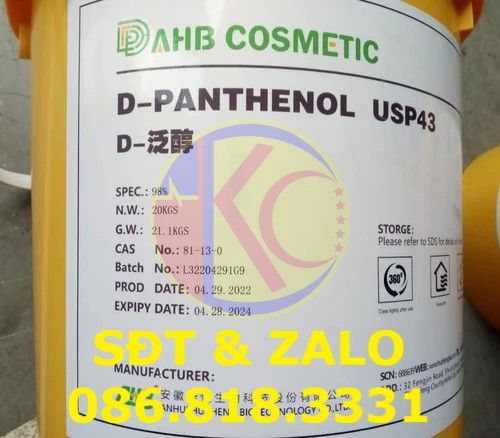  D-PANTHENOL USP (PROVITAMIN B5) 
