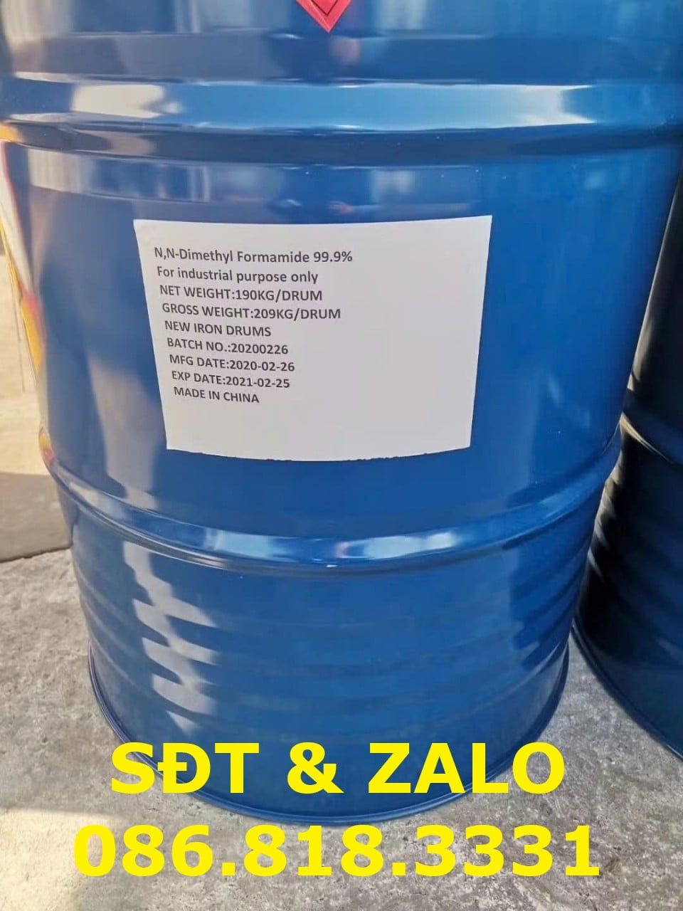  DiMethyl Formamide - Dung môi DMF - C3H7NO 