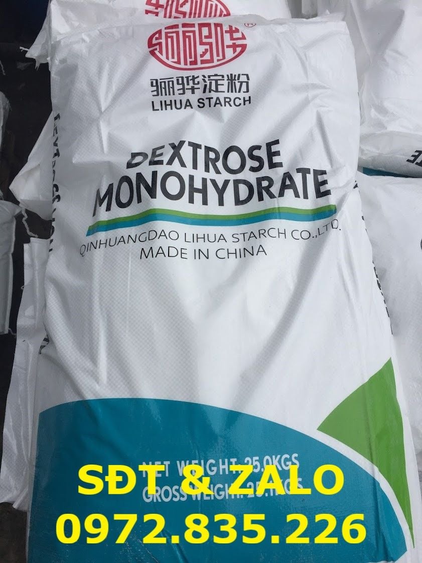 Đường Dextrose Monohydrate - Glucose - C6H12O6 - Phụ gia tạo ngọt 