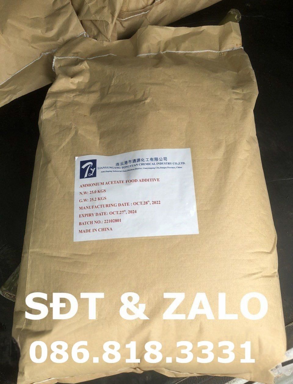  Ammonium Acetate - CH3COONH4 - Amoni Axetat 