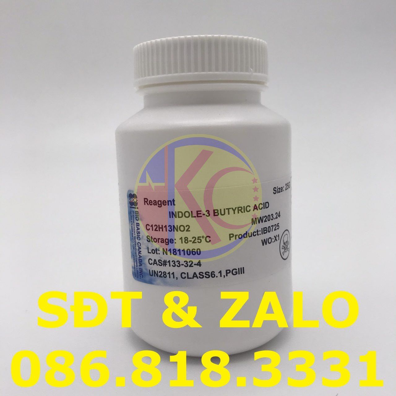  IBA - Indole 3-Butyric Acid - C12H13NO2 