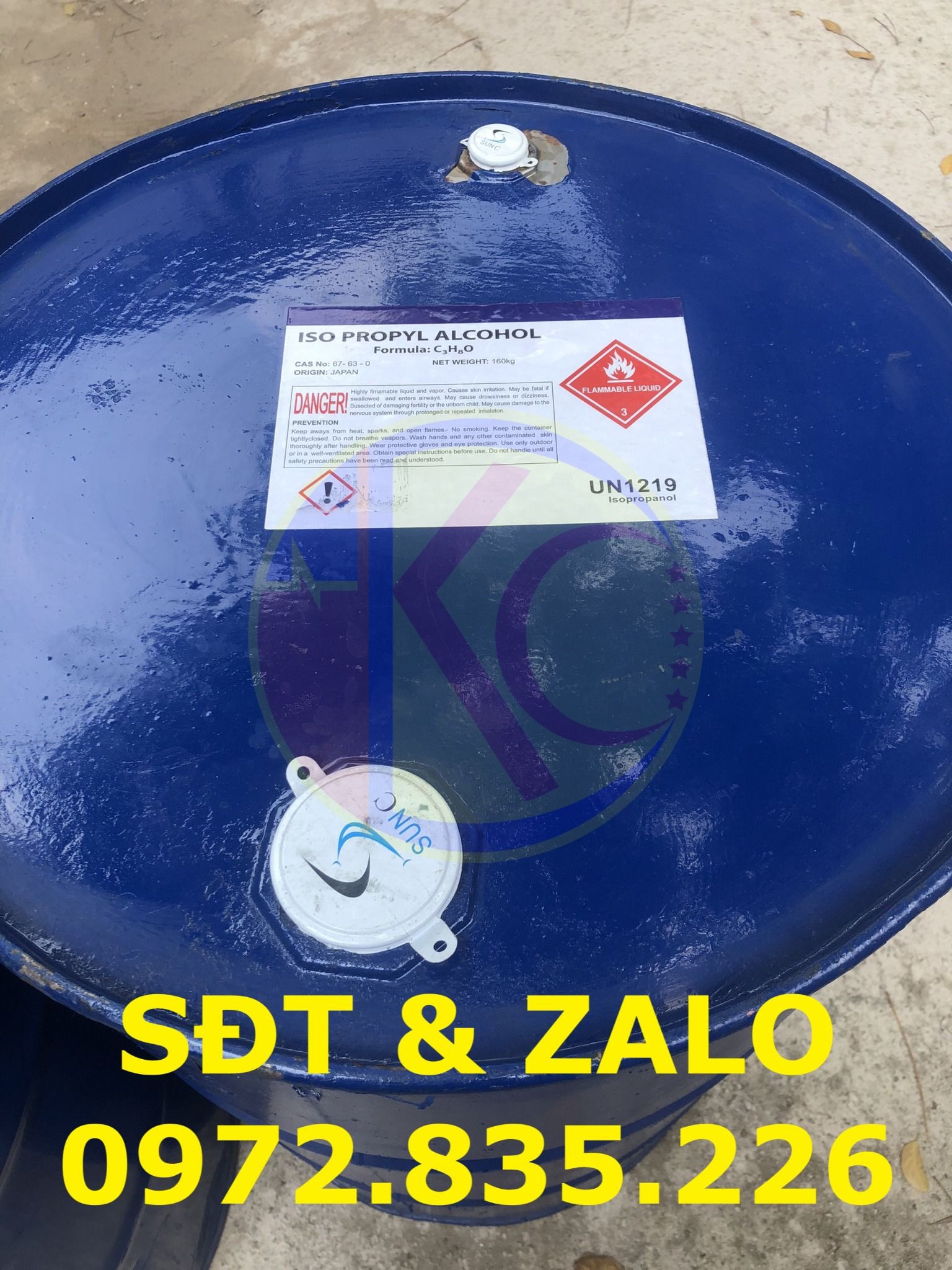 Iso Propyl Alcohol - IPA Nhật - C3H8O 