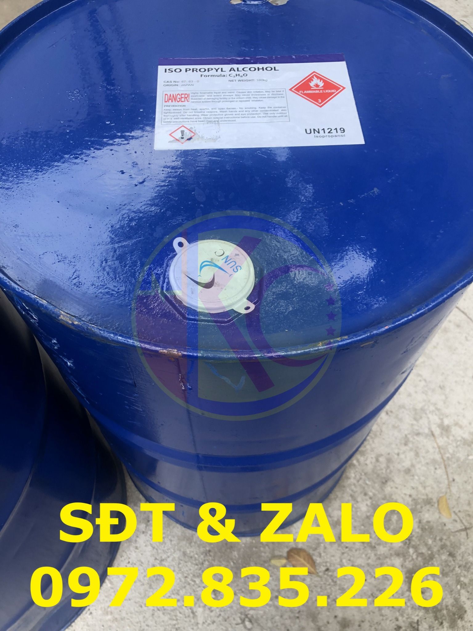  Iso Propyl Alcohol - IPA Nhật - C3H8O 