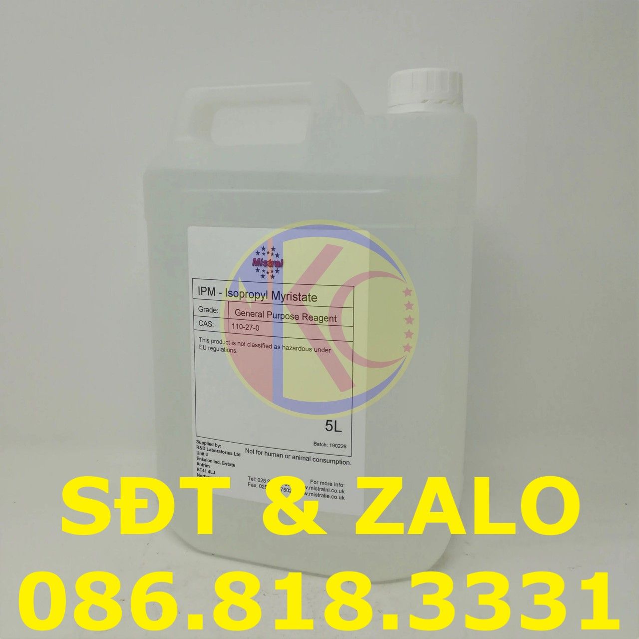  Isopropyl Myristate - IPM - C17H34O2 
