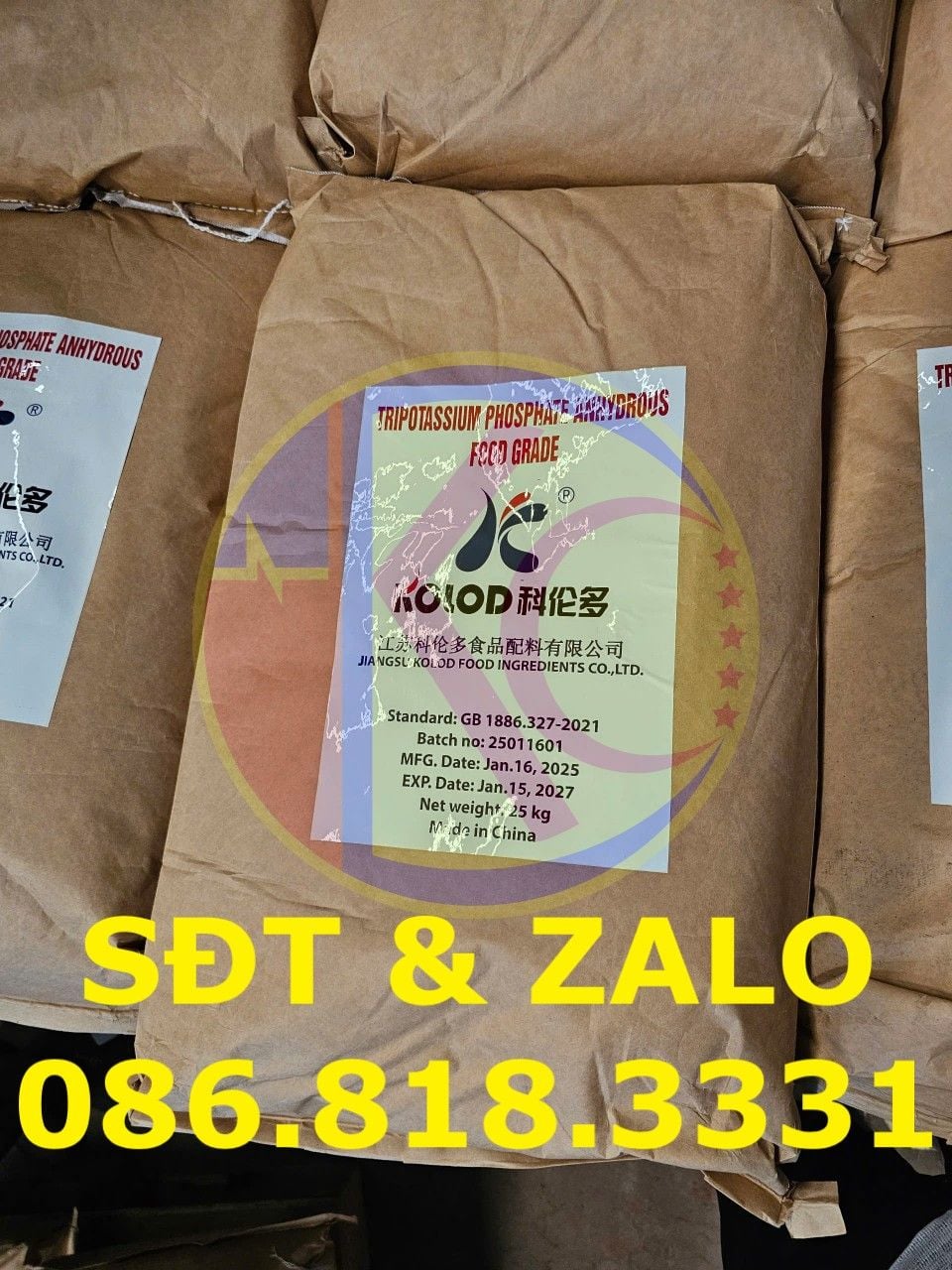  TriPotassium Phosphate Anhydrous - K3PO4 Food 