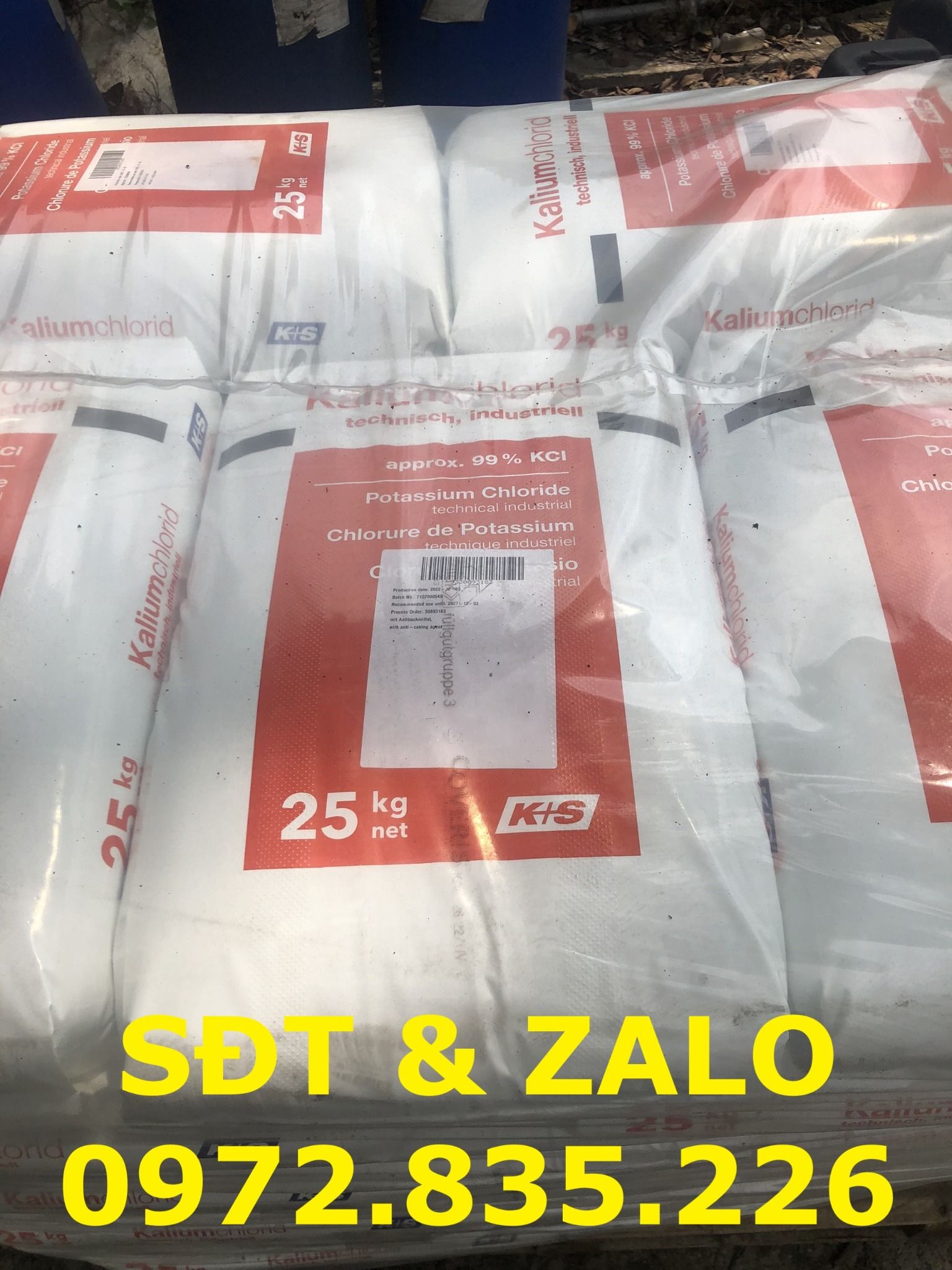  Potassium Chloride - Kali Clorua - KCl 