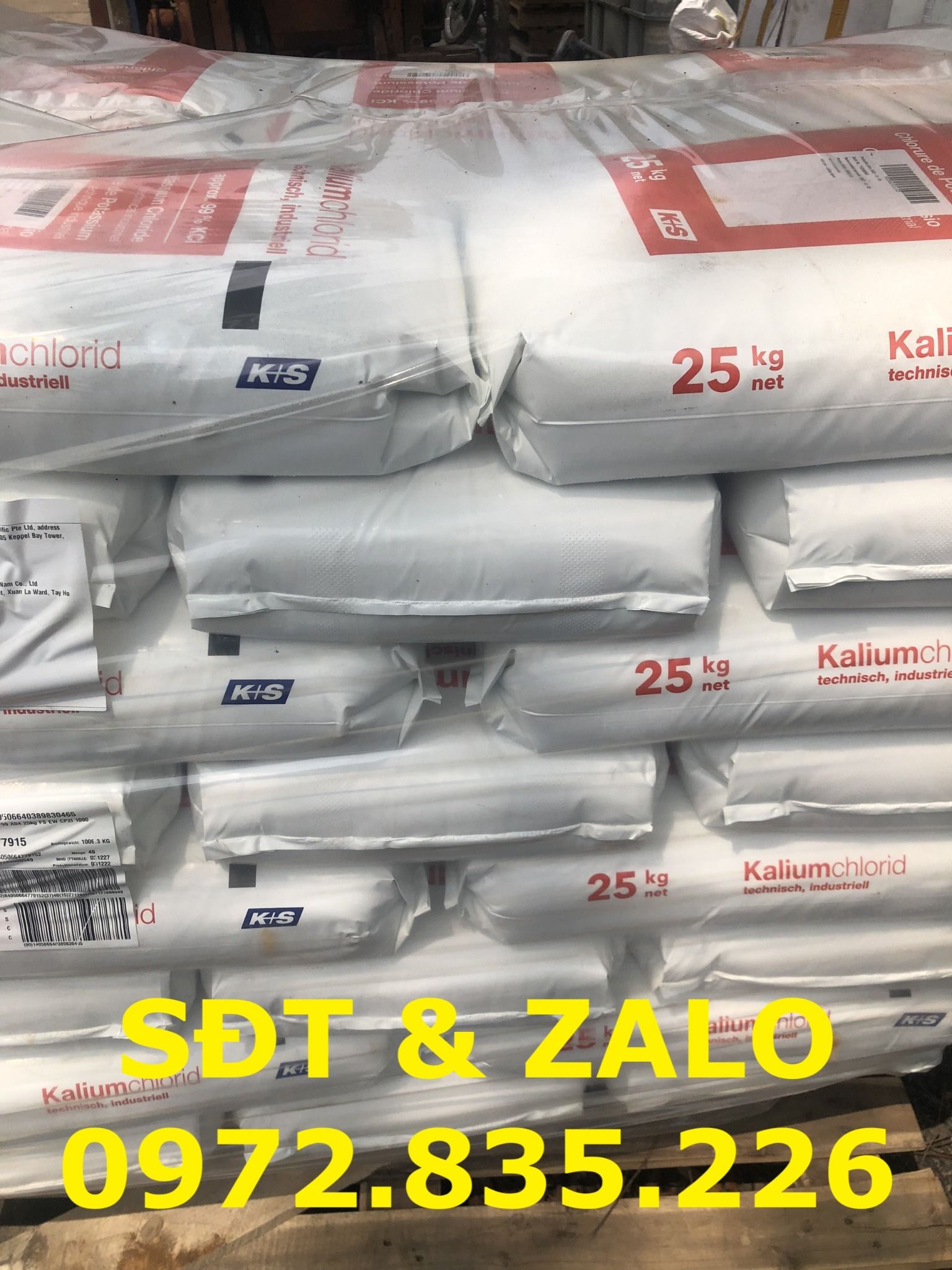  Potassium Chloride - Kali Clorua - KCl 