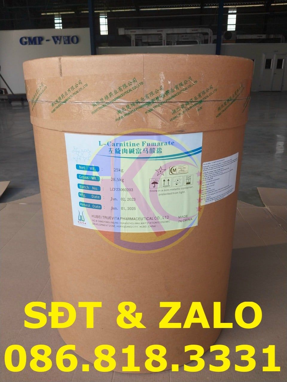  L-CARNITINE FUMARATE - PHỤ GIA GIẢM BÉO 