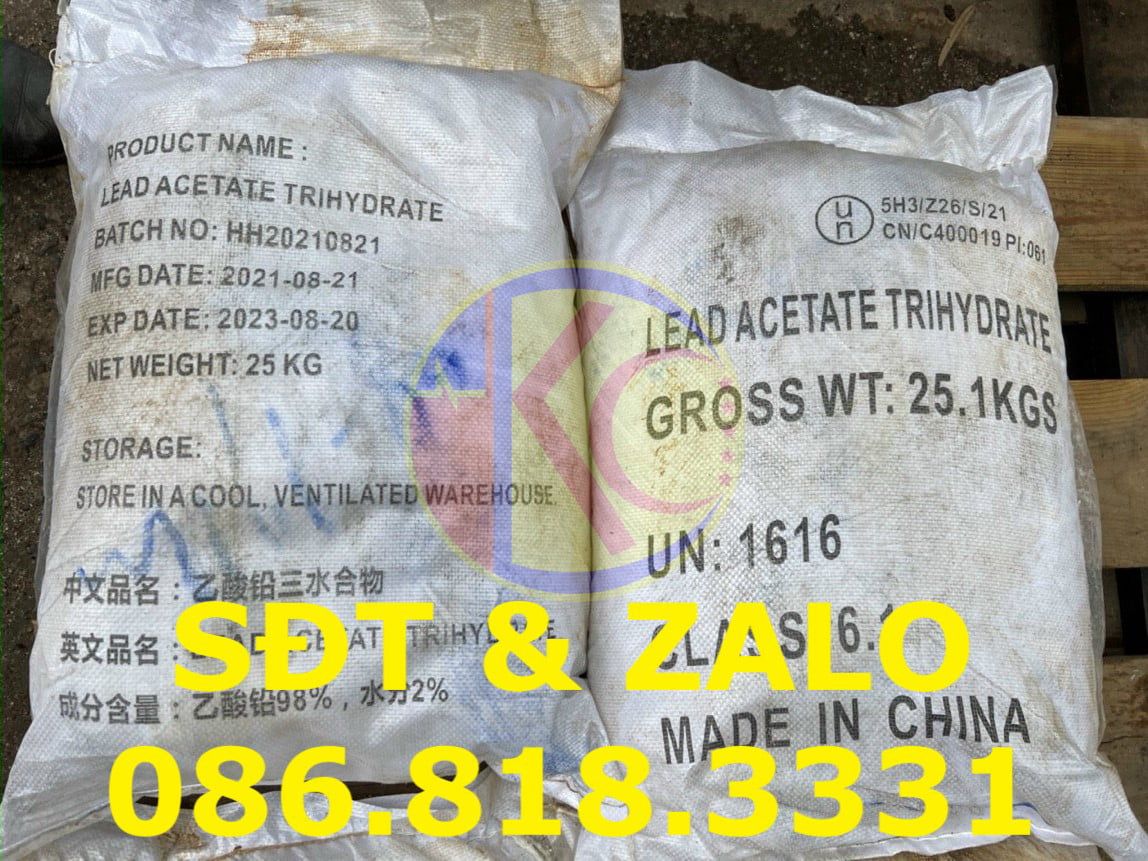  Lead Acetate - Chì Axetat - Pb(CH3COO)2 