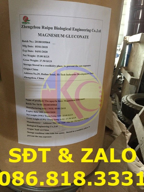  Magnesium Gluconate - Magie Gluconat - C12H22MgO14 