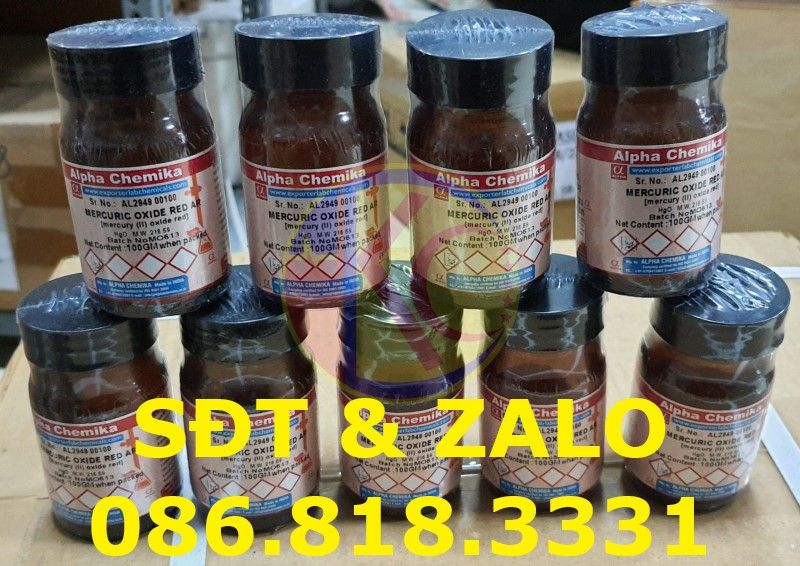  Mercury Oxide - Thủy Ngân Oxit - HgO 