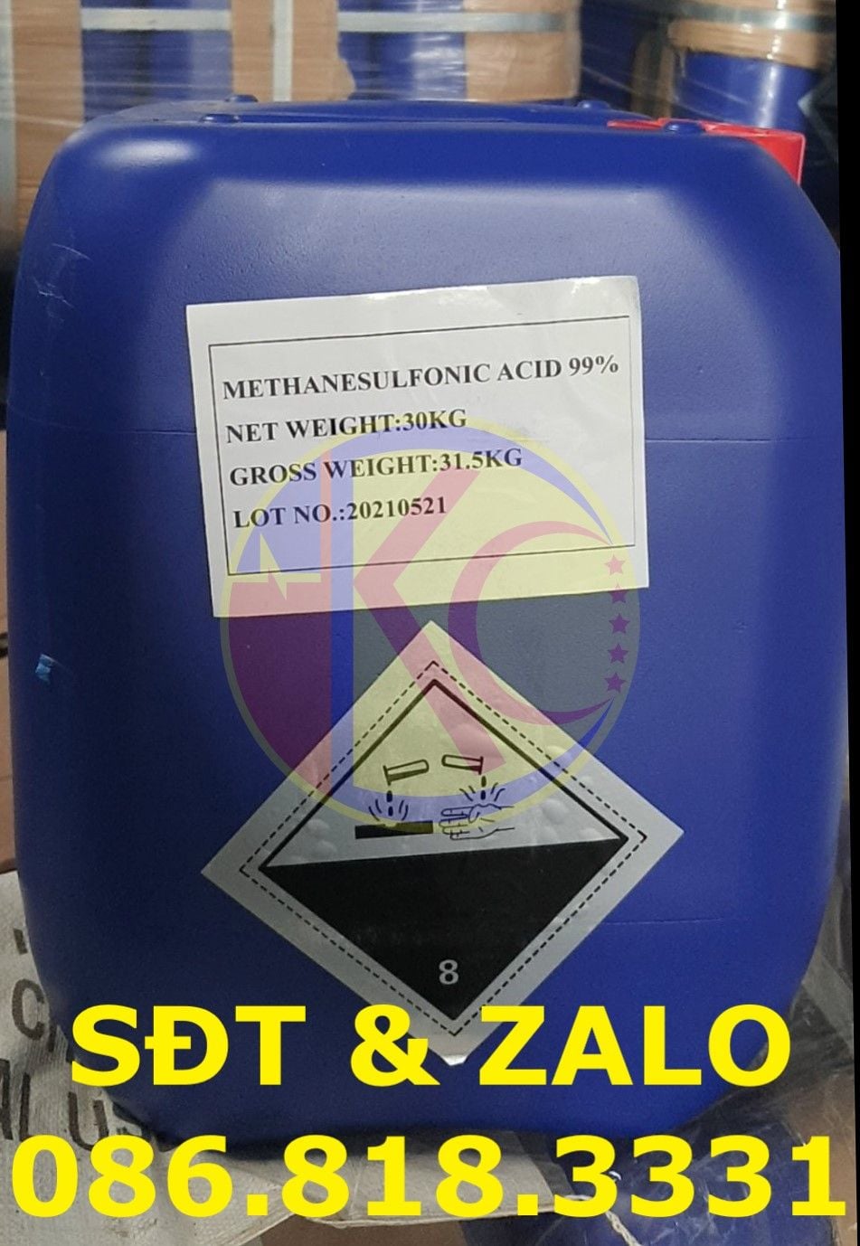  Methanesulfonic Acid 99% (MSA) - CH3SO3H 