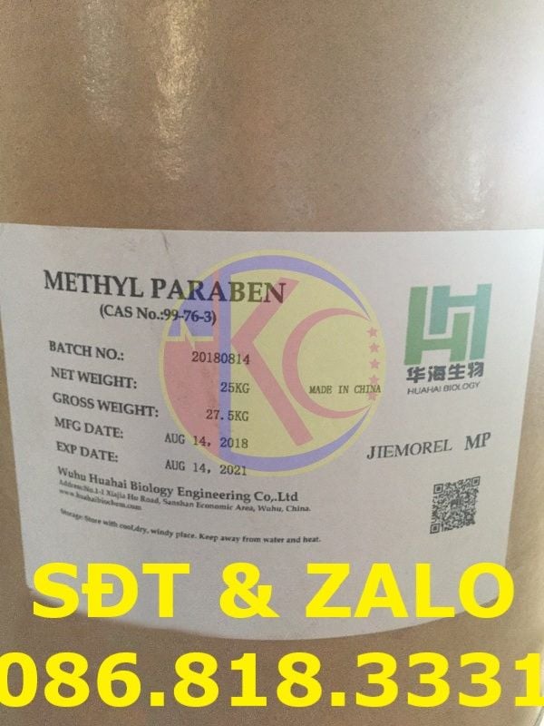  Methyl Paraben - C8H8O3 