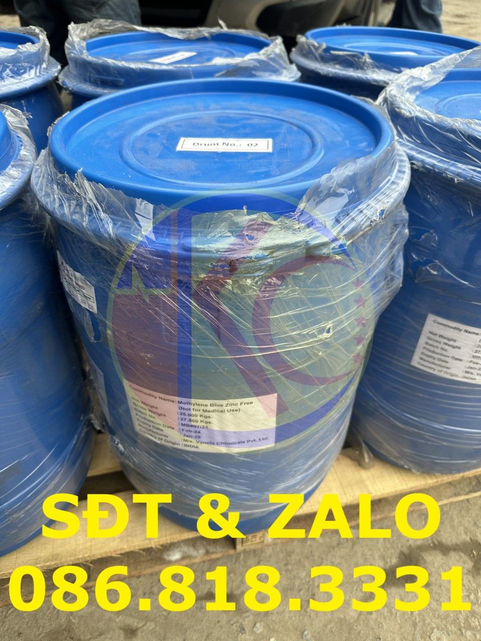  Methylene Blue Zinc Free (MBZ) - Xanh Methylen Kẽm 