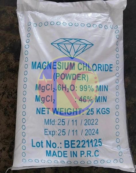 Magie Clorua - Magnesium Chloride - Bột MgCl2