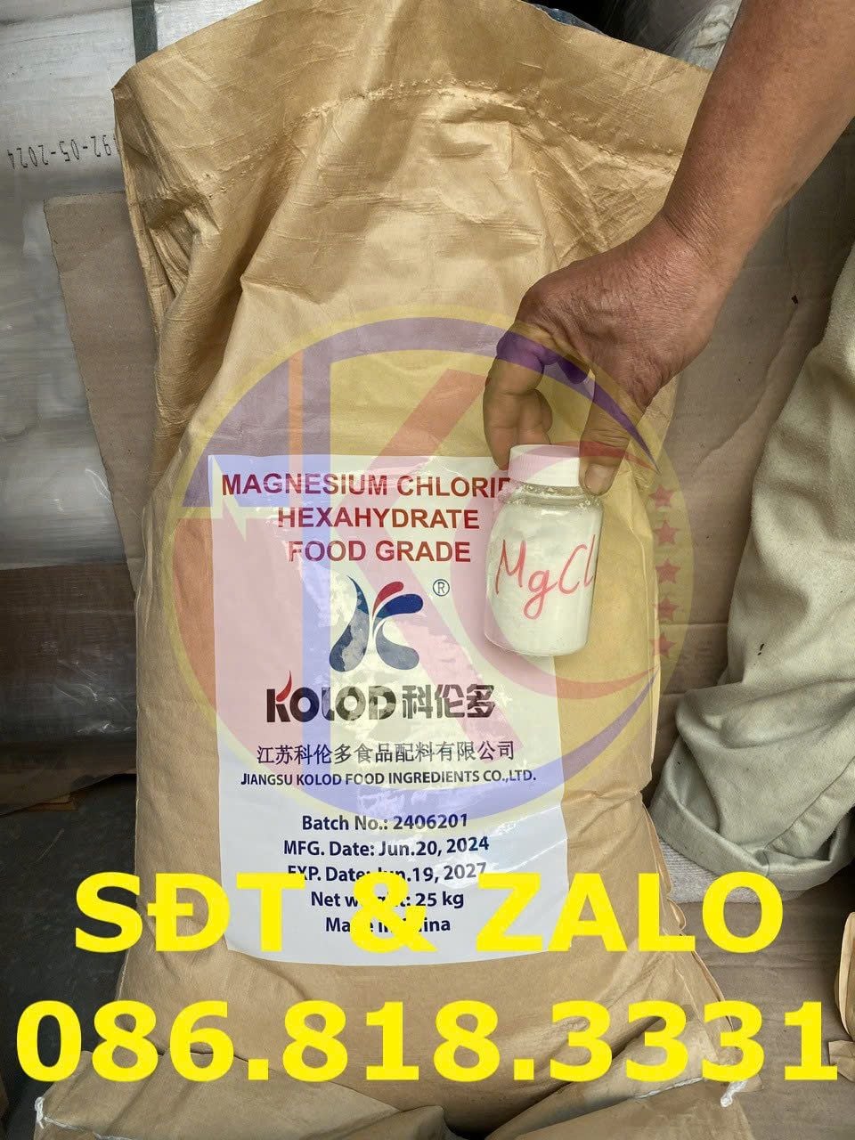  Magnesium Chloride FOOD - Magie Clorua FOOD - MgCl2 FOOD 