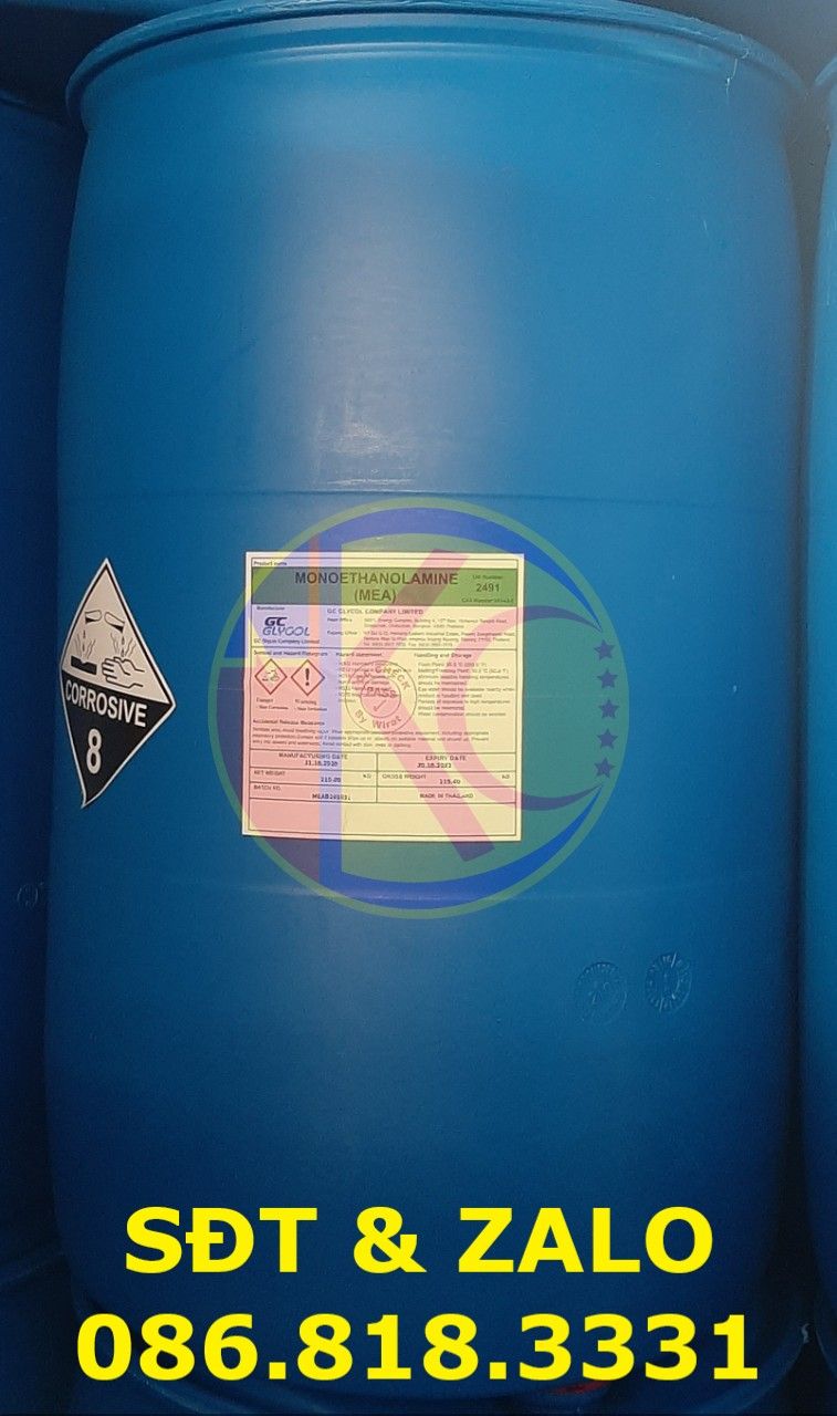  Monoethanolamine (MEA) - Ethanolamine - C2H7NO 