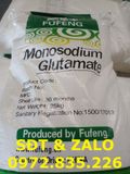  MonoSodium Glutamate (MSG) - MonoNatri Glutamat - Bột Ngọt 