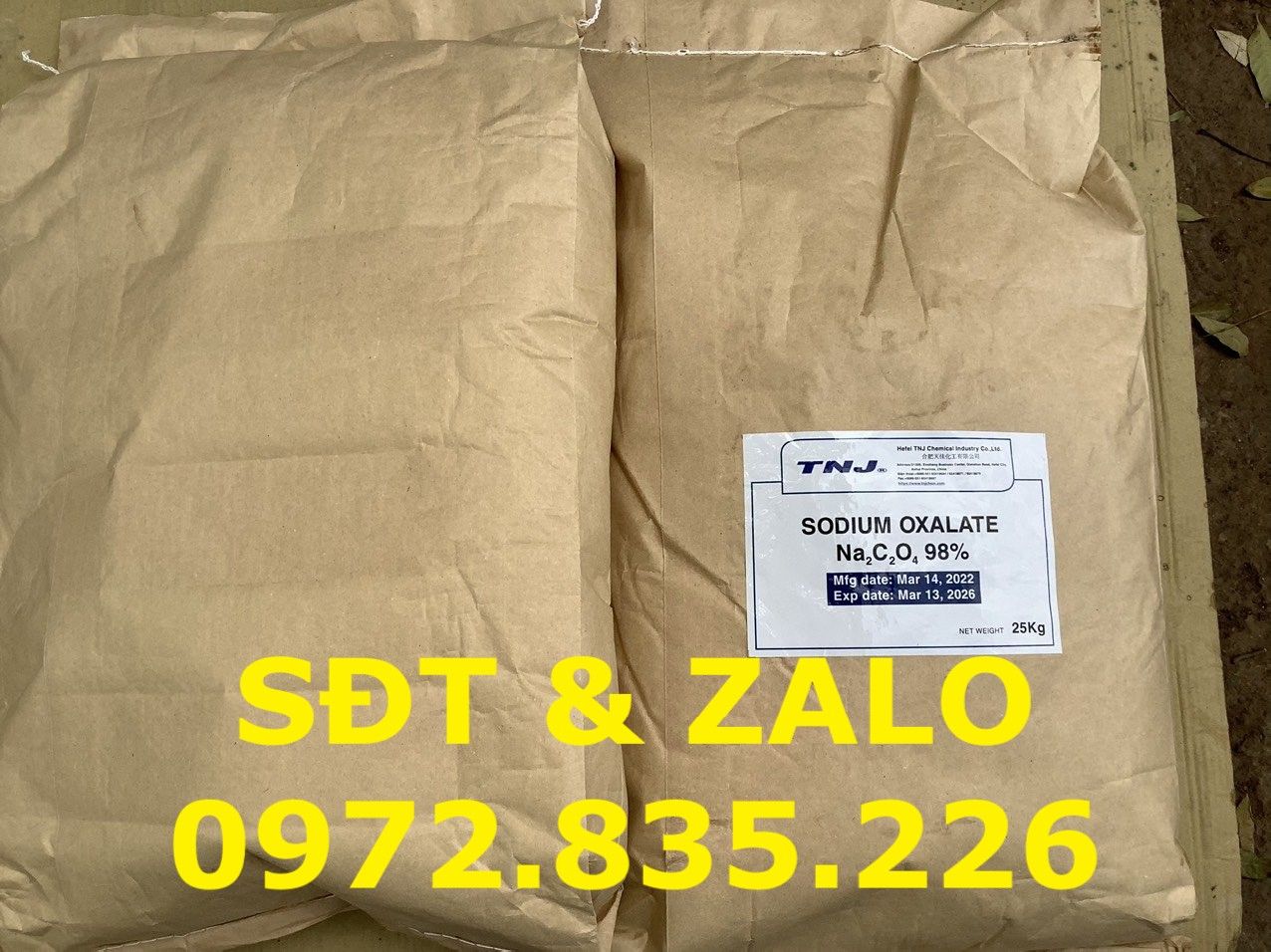  Sodium Oxalate - Natri Oxalat - Na2C2O4 98% 