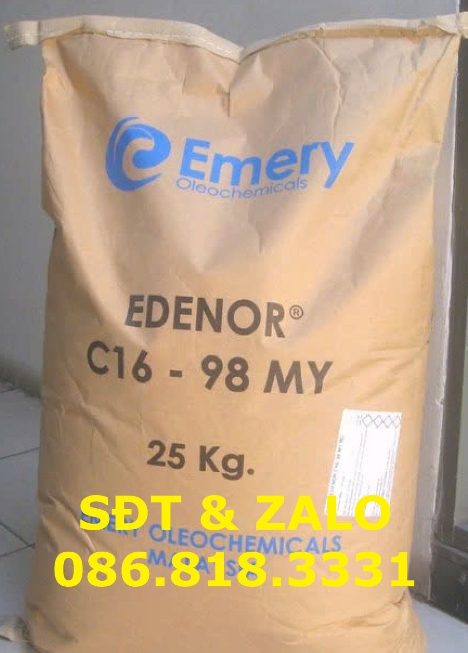  Palmitic Acid - Edenor C16-98 MY - C16H32O2 