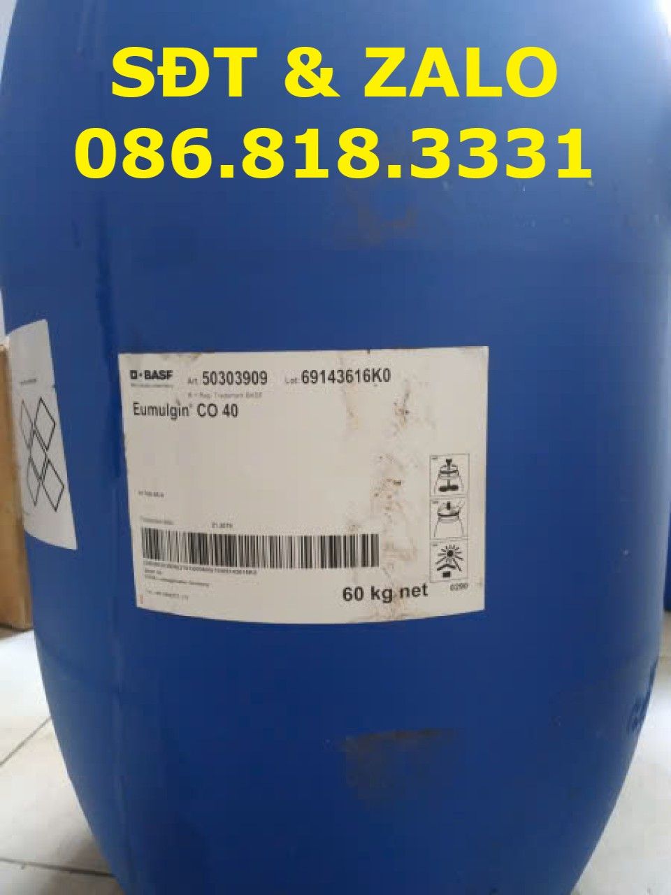  PEG-40 Hydrogenated Castor Oil - Sinopol BO40H - Chất nhũ hóa 