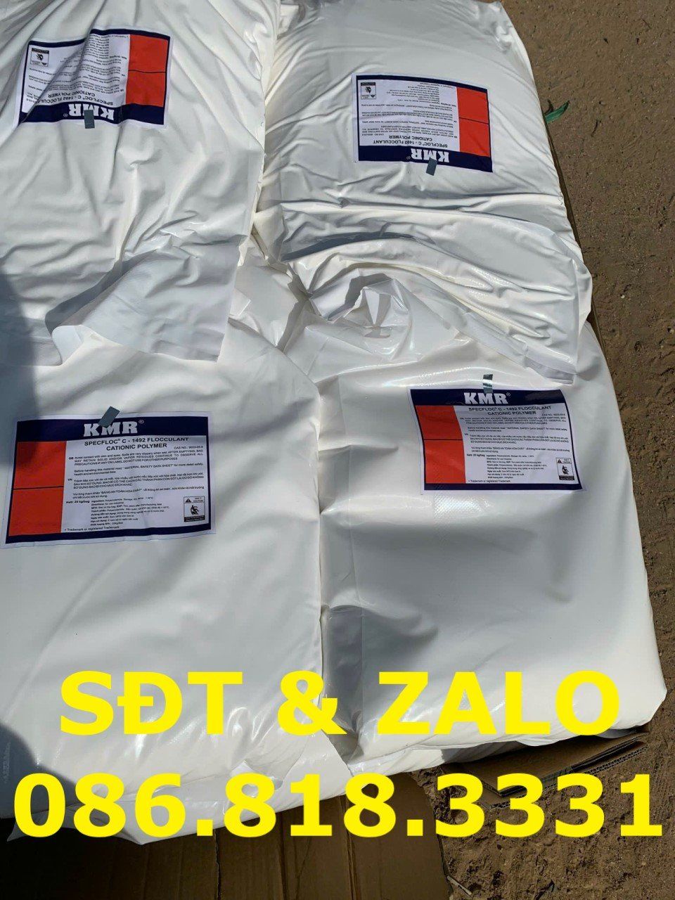  Polymer cation KMR SPECFLOC C1492 - Chất trợ lắng C1492 