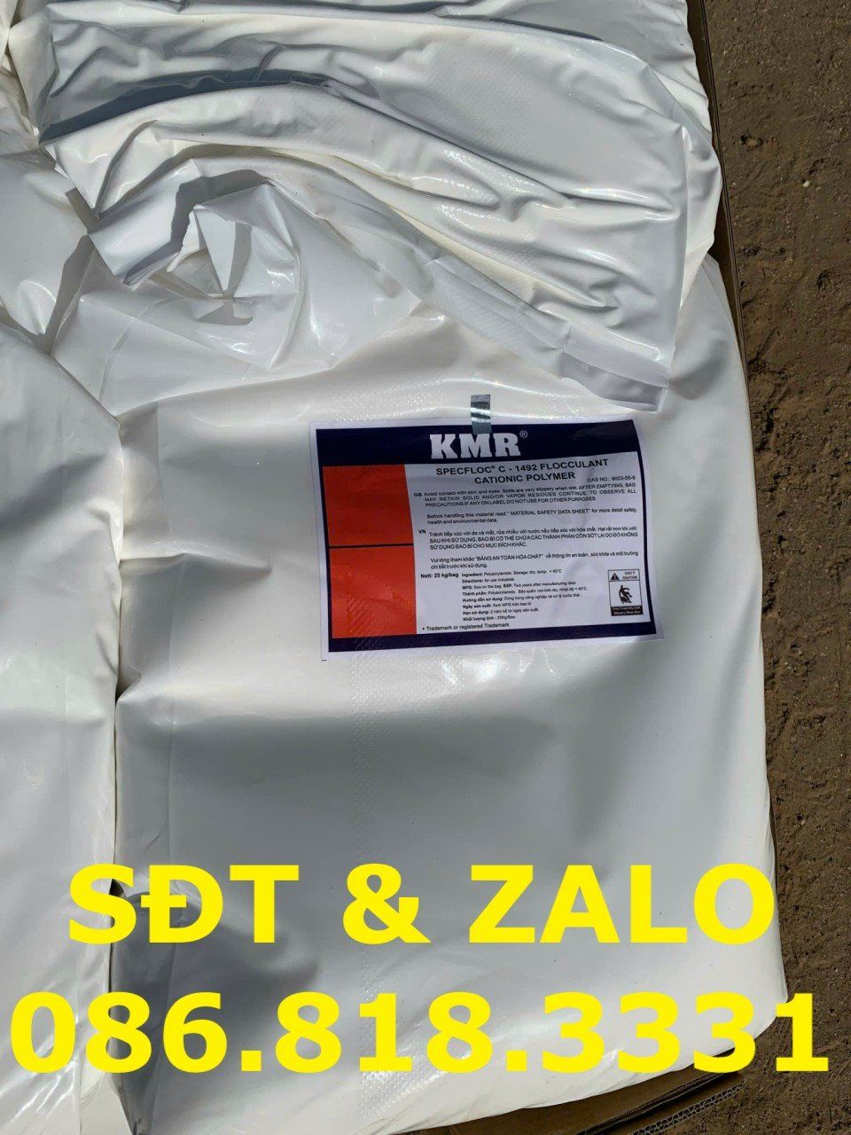  Polymer cation KMR SPECFLOC C1492 - Chất trợ lắng C1492 