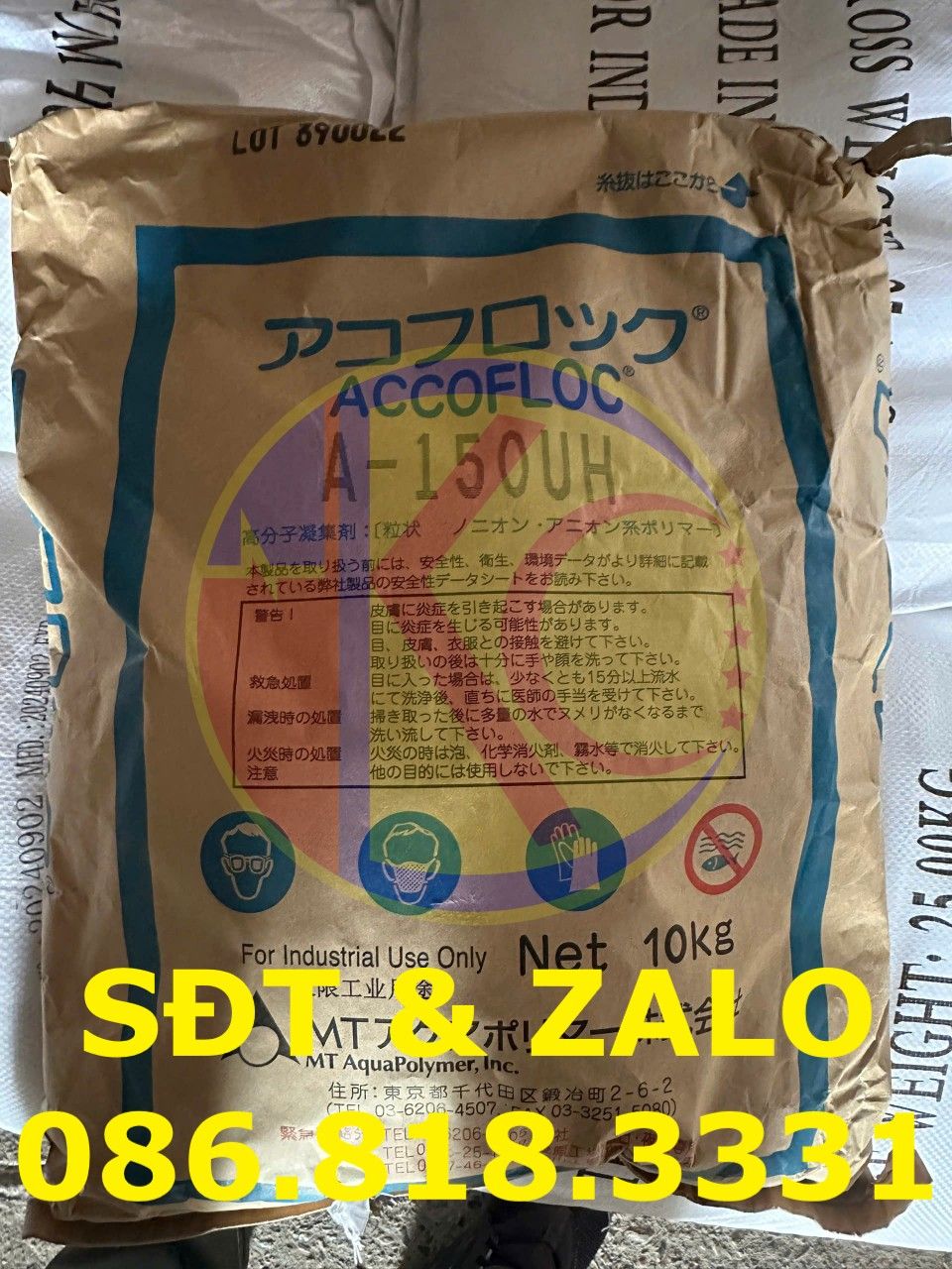  Polymer Accofloc A-150UH - Polymer trợ lắng 