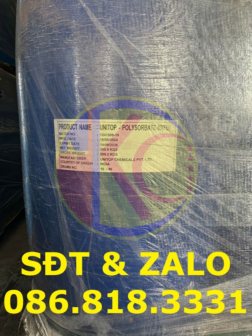  Polysorbate 80 - Tween 80 - C64H124O26 