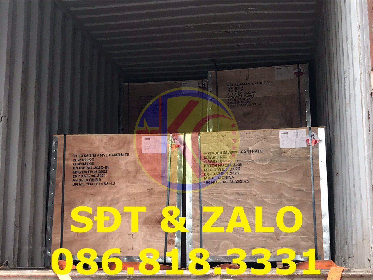  Potassium Amyl Xanthate - Kali Amyl Xanthat - C5H11OCSSK 
