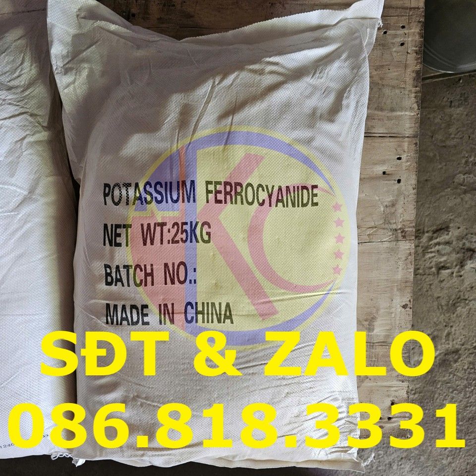  Potassium Ferrocyanide - Kali Ferrocyanide - K4Fe(CN)6 