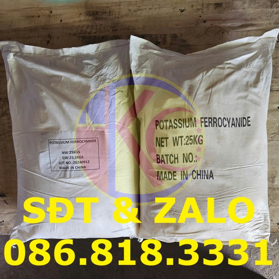  Potassium Ferrocyanide - Kali Ferrocyanide - K4Fe(CN)6 