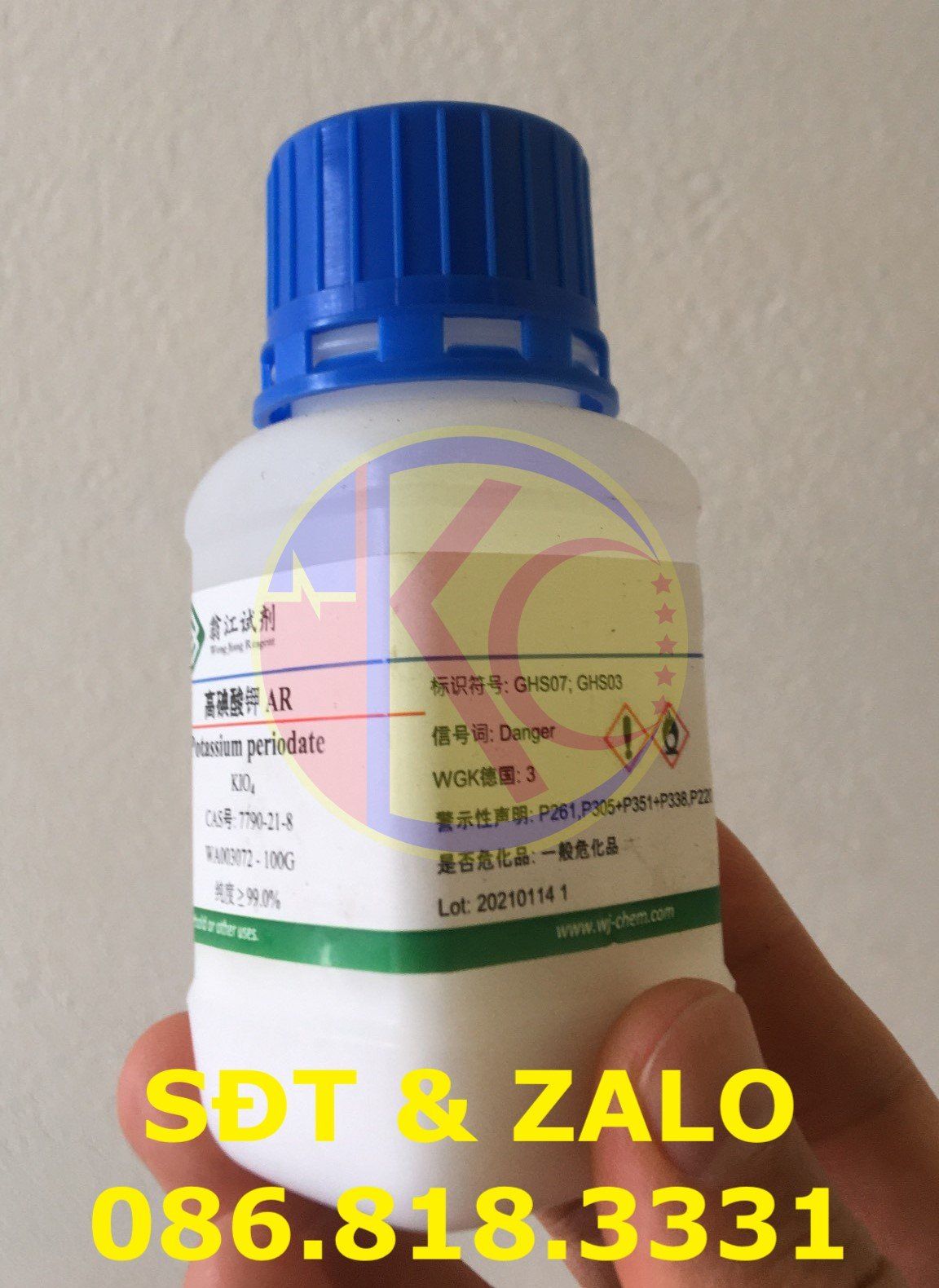  Potassium Periodate - Kali Periodat - KIO4 