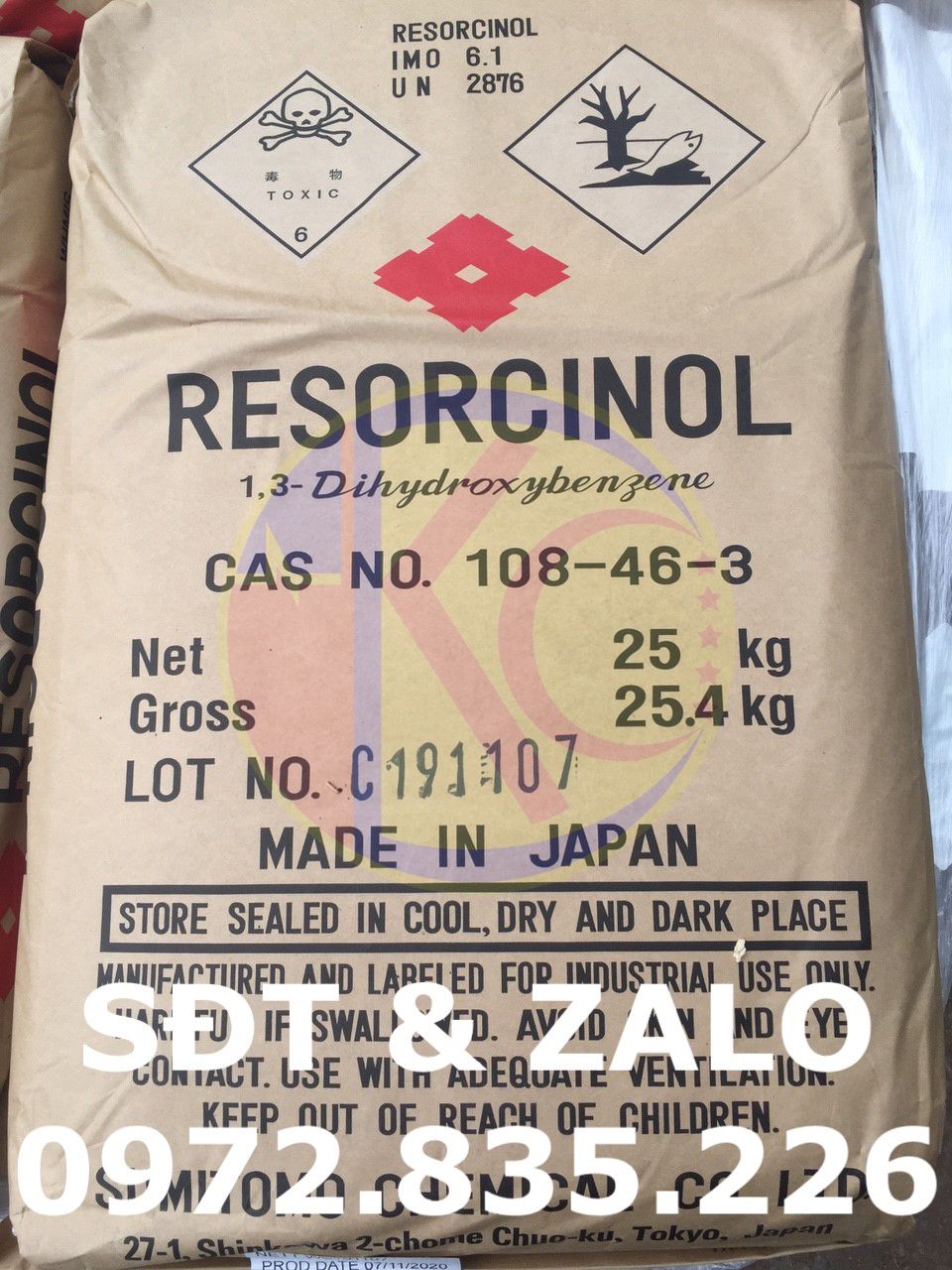  Resorcinol - Resorcin - C6H6O2 MỸ PHẨM 