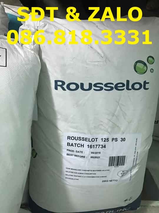  Rousselot Gelatin 125 PS 30 - Bột Gelatin Rousselot 