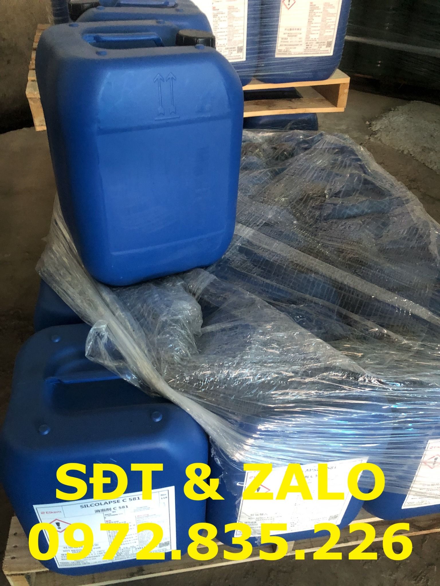  Hóa chất Kháng Bọt - Phá Bọt ANTIFOAM SILCOLAPSE C581 