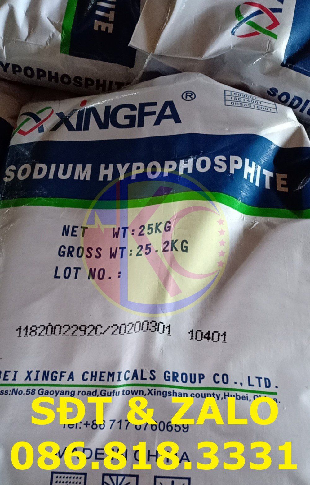  Sodium Hypophosphite - Natri Hypophotphit - NaH2PO2 