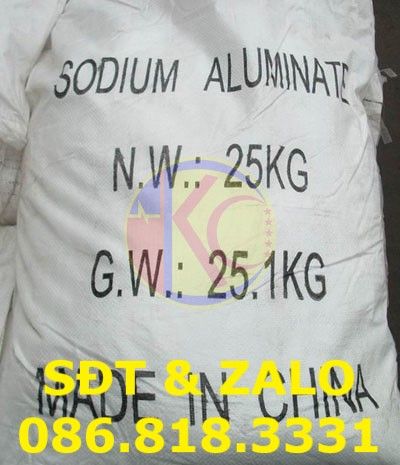  Sodium Aluminate - Natri Aluminat - NaAlO2 